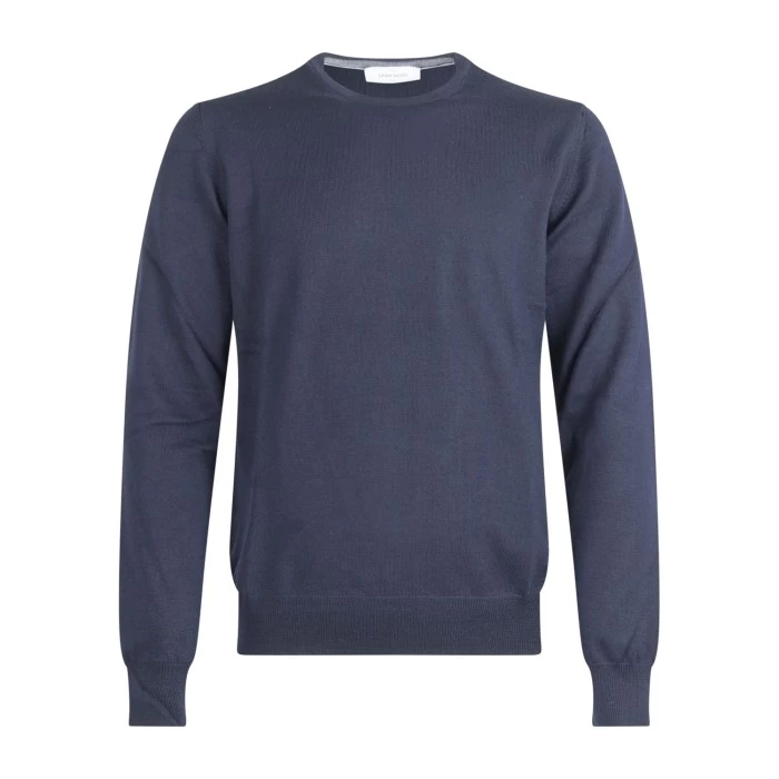 maglione girocollo in lana 55167 14260 598 GRAN SASSO 