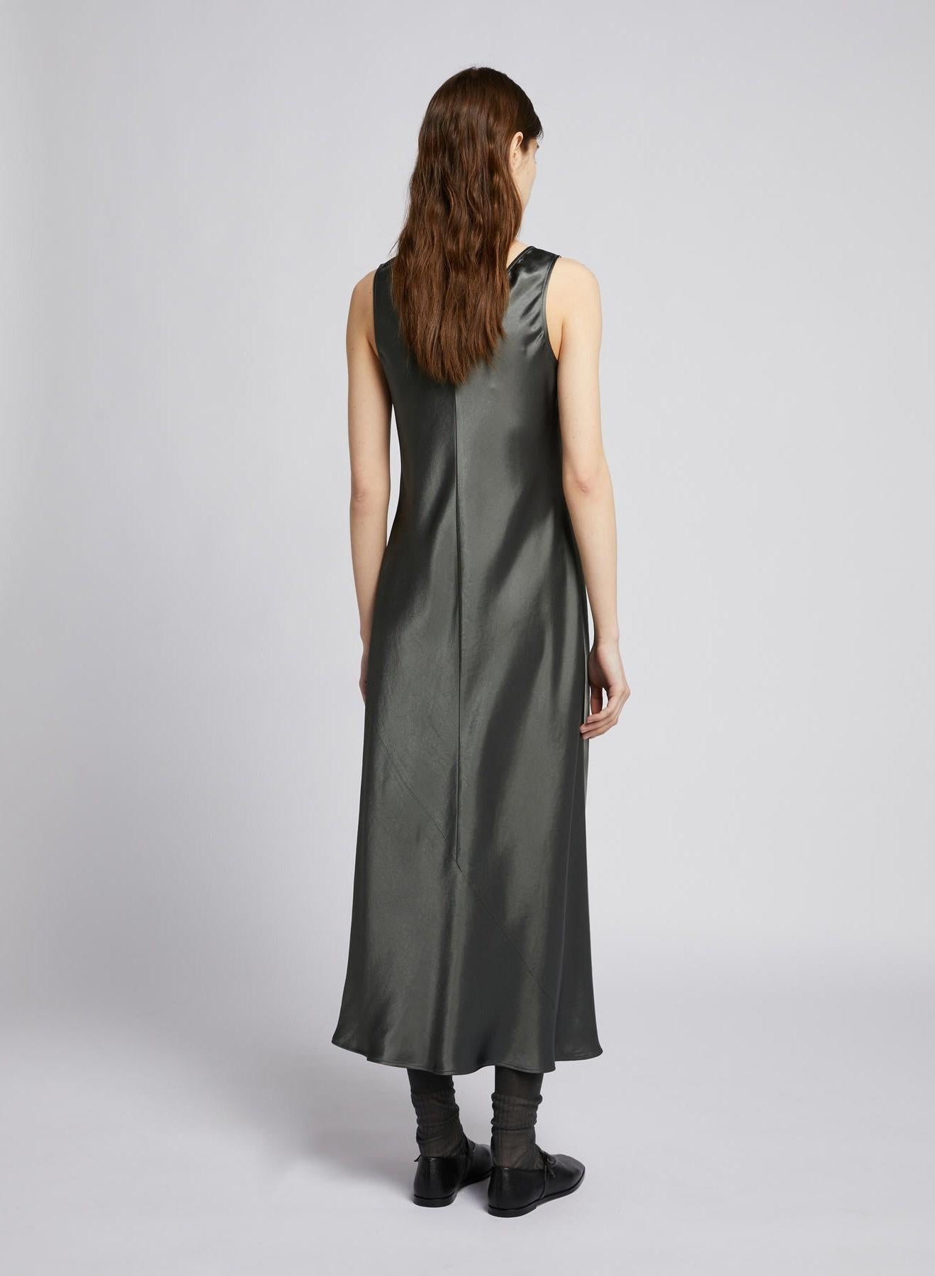 abito lungo in raso MMLTALETE 019 MM MAXMARA 