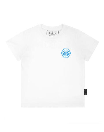 t-shirt con logo iconico SAECBTK1334 PJY002N 01 PHILIPP PLEIN 