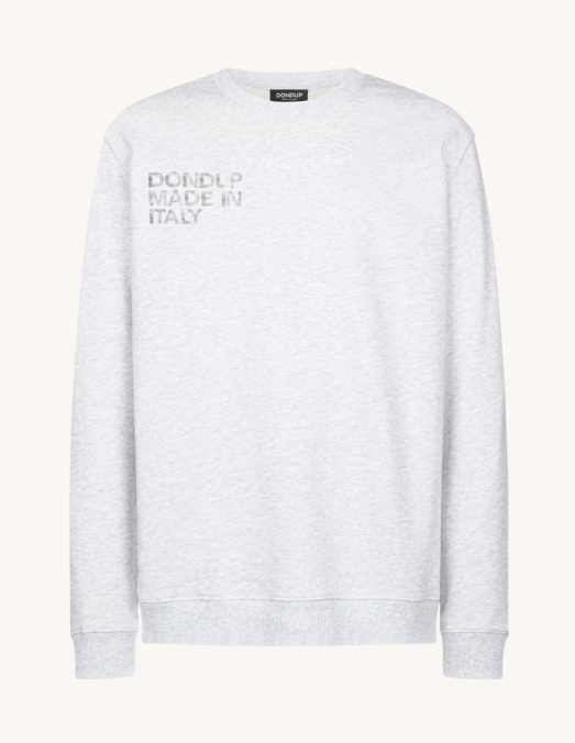 felpa con logo laterale UF641KF0196UIT3 000 DONDUP 
