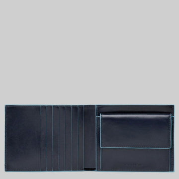 Portafoglio uomo linea b2 PU1239B2R BLU2 PIQUADRO 