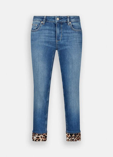 jeans skinny con risvolto UF5006D0236 78858 LIU JO DENIM 