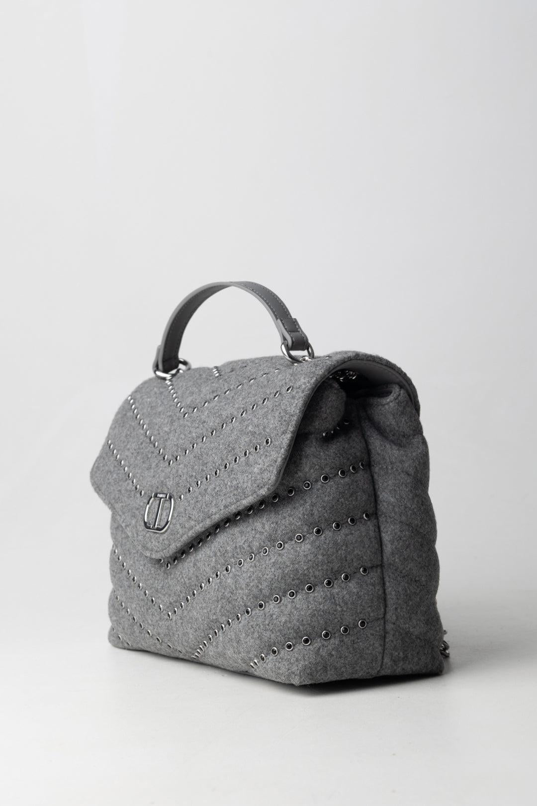 borsa in feltro con borchie 252TB7170 00804 TWINSET 