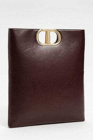 borsa lila con logo 252TD8090 04218 TWINSET 