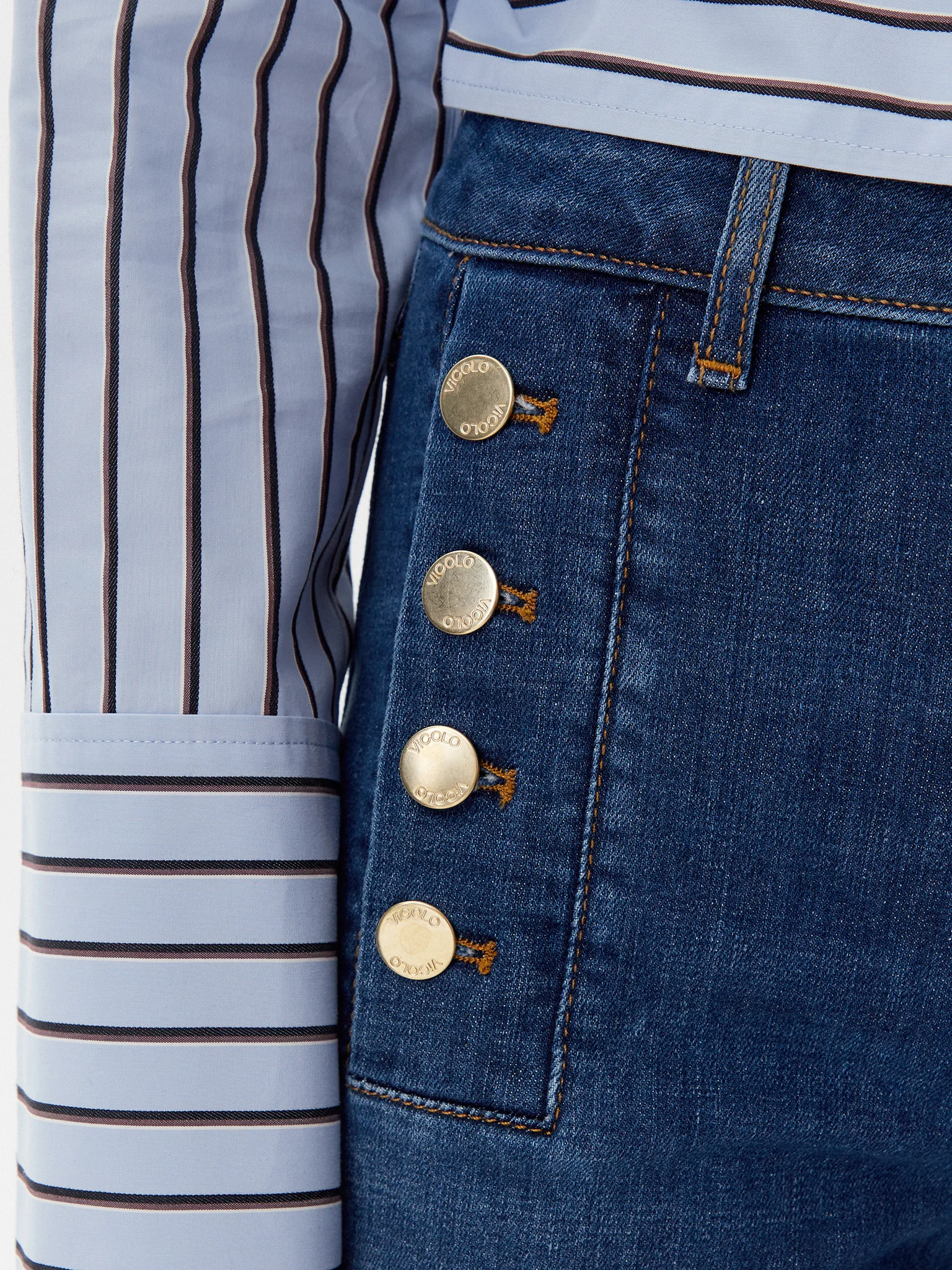 jeans in denim scuro DD5078 DENIM SCURO VICOLO 