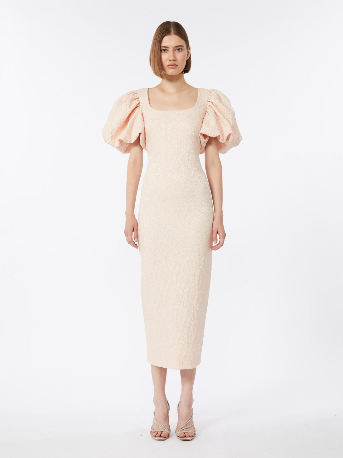 abito con maniche balloon MSEQUIZ 001 MAXMARA 