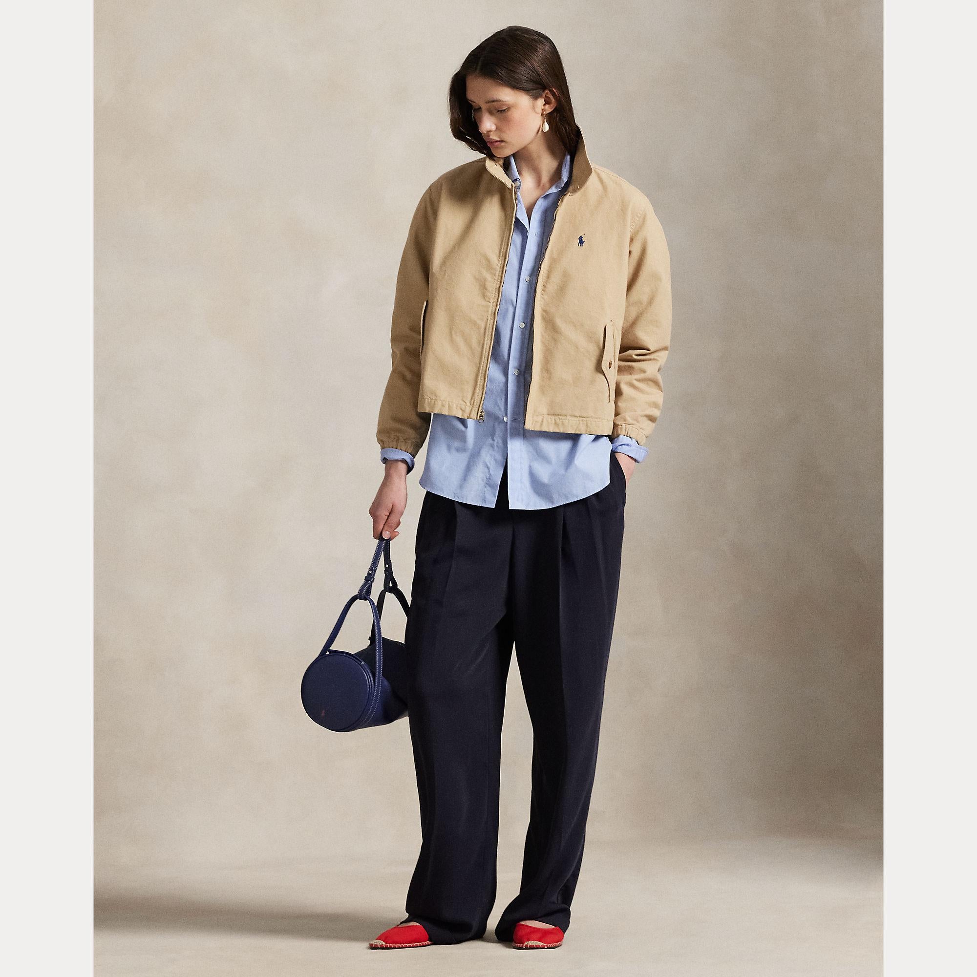 giacca in tela di cotone 211-936442 003 RALPH LAUREN POLO 