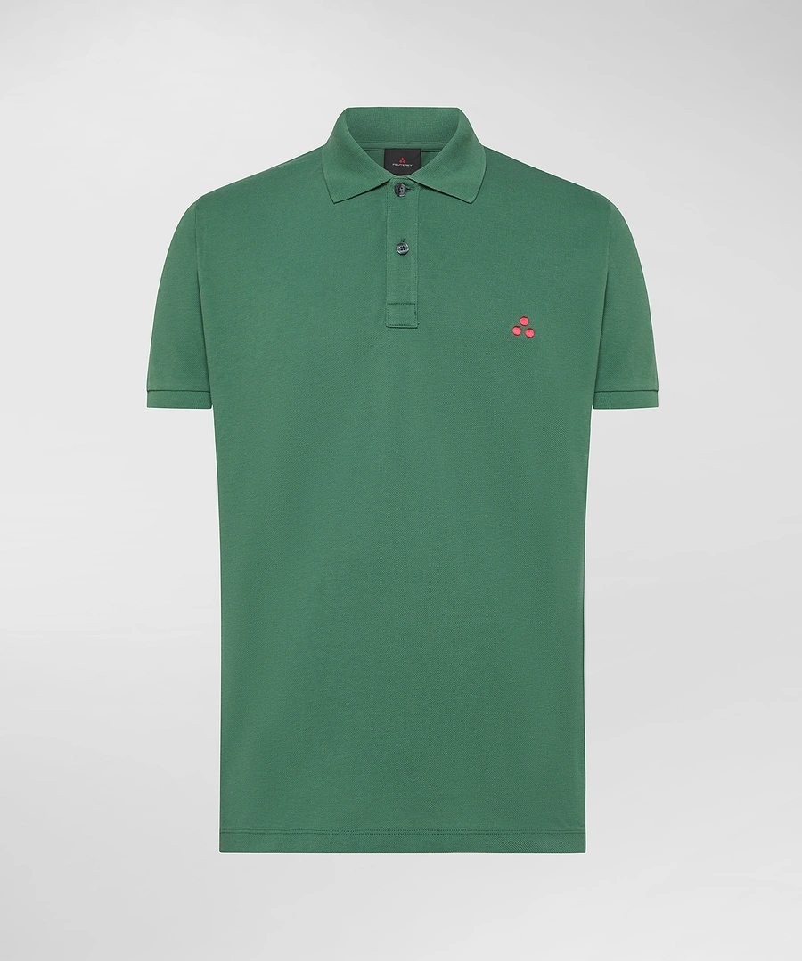 polo in cotone maniche corte ZENO 01 343 PeUTEREY 