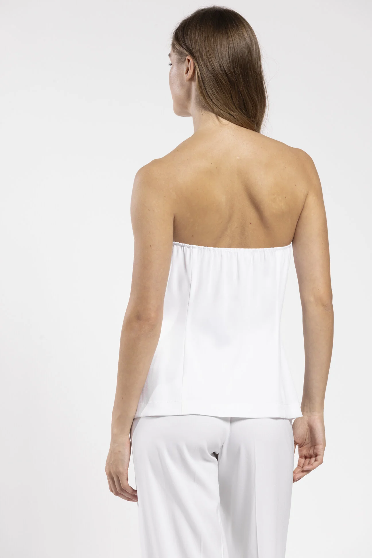 top in crepe di viscosa VARI06 D8 01 CARLAG 