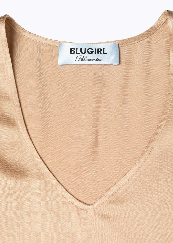 top in raso RA6190T448A 61212 Blugirl 