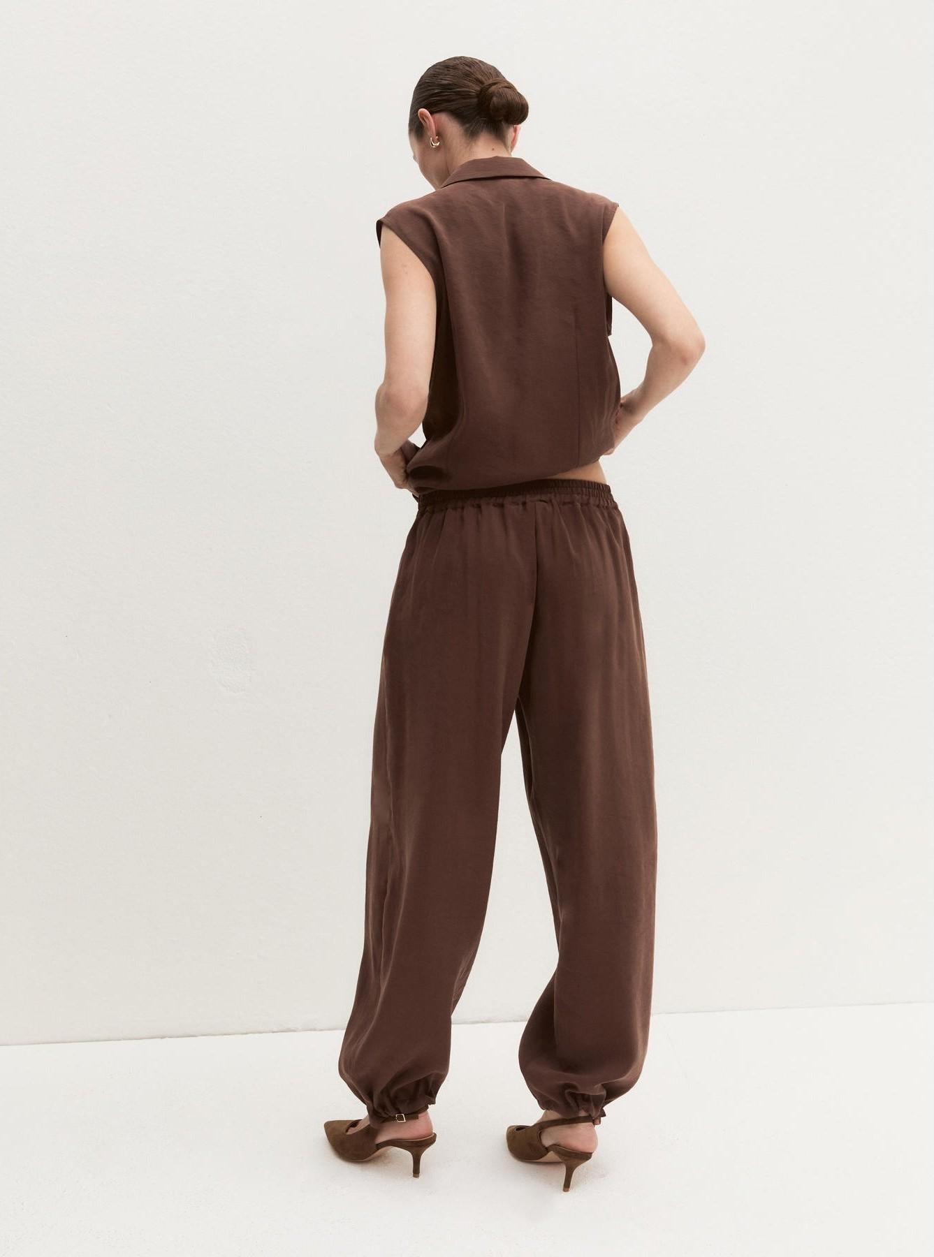 pantalone misto modal EMIORCHE 001 EMME MARELLA 
