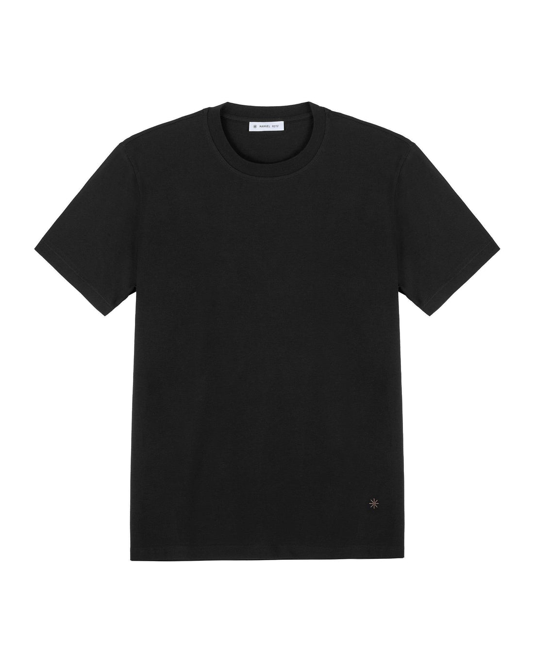 t-shirt in jersey di cotone stretch 4032M568 263284 99 MANUEL RITZ 