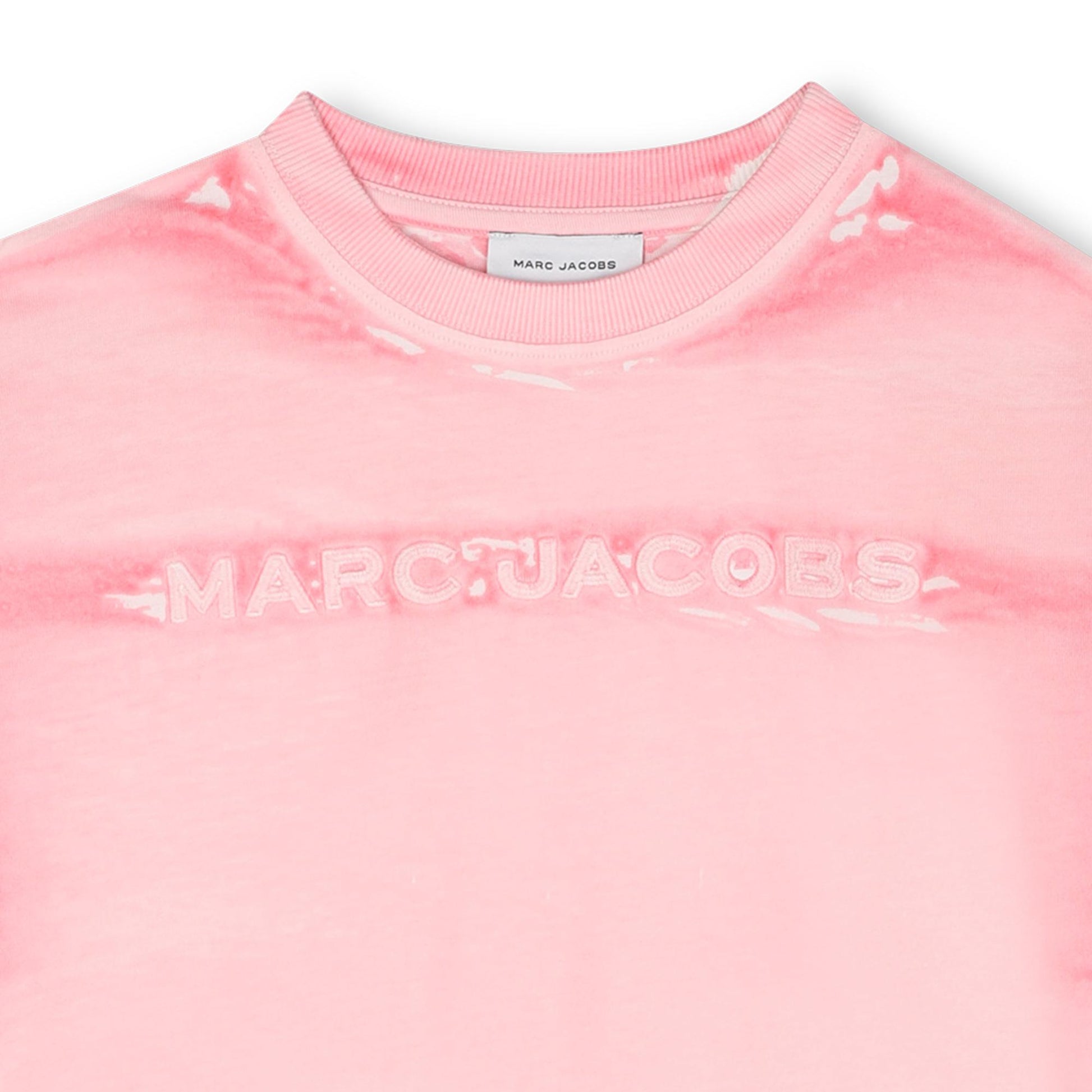 t-shirt effetto sbiadito W60657 475 MARC JACOBS KIDS 