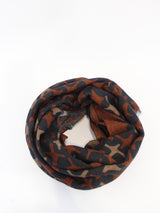 GIERRE MILANO Sciarpa made in italy Marrone
