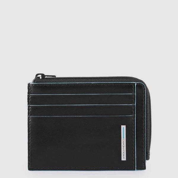 bustina portamonete e portacarte PP4822B2R N PIQUADRO 