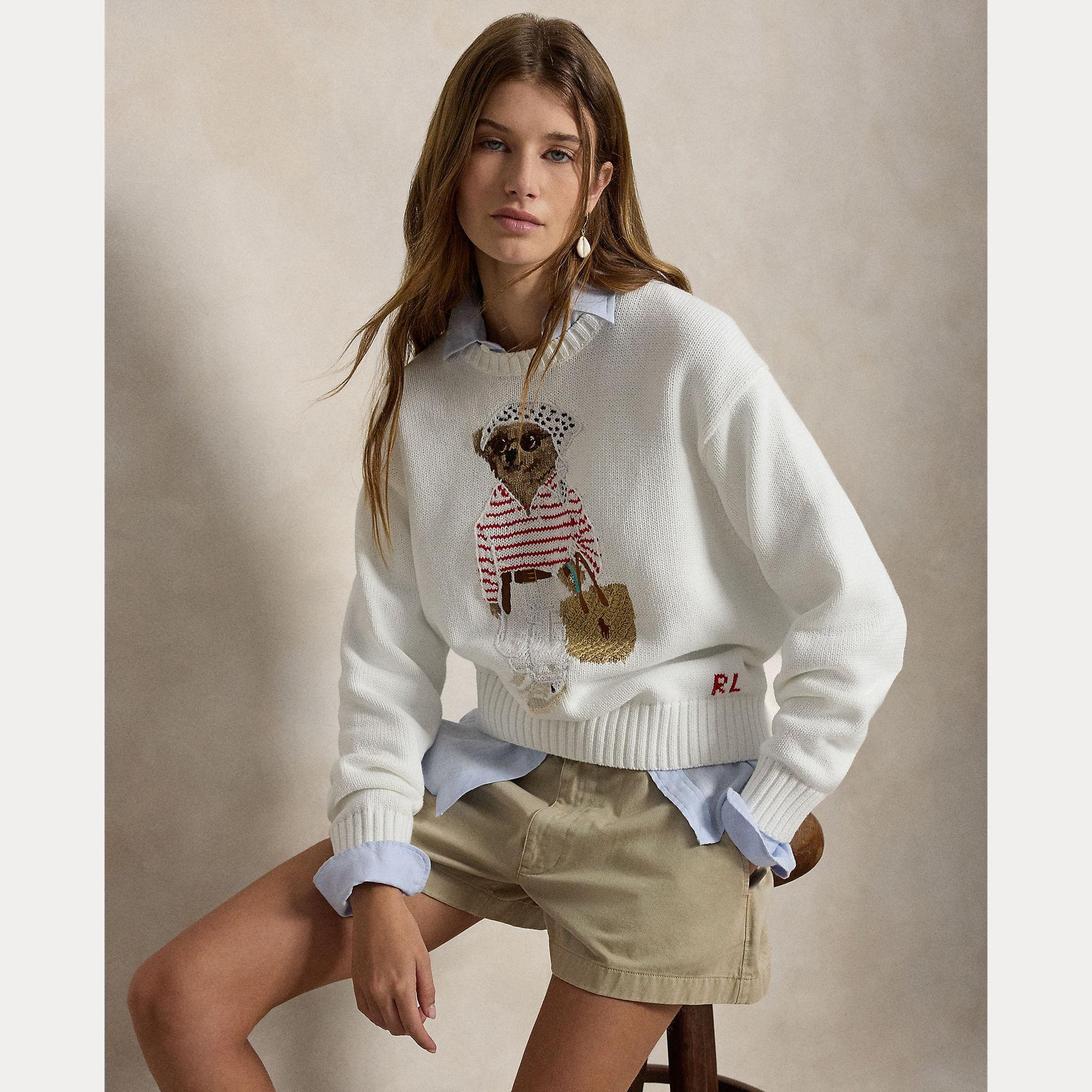 maglione con polo bear 211-A12723 001 RALPH LAUREN POLO 