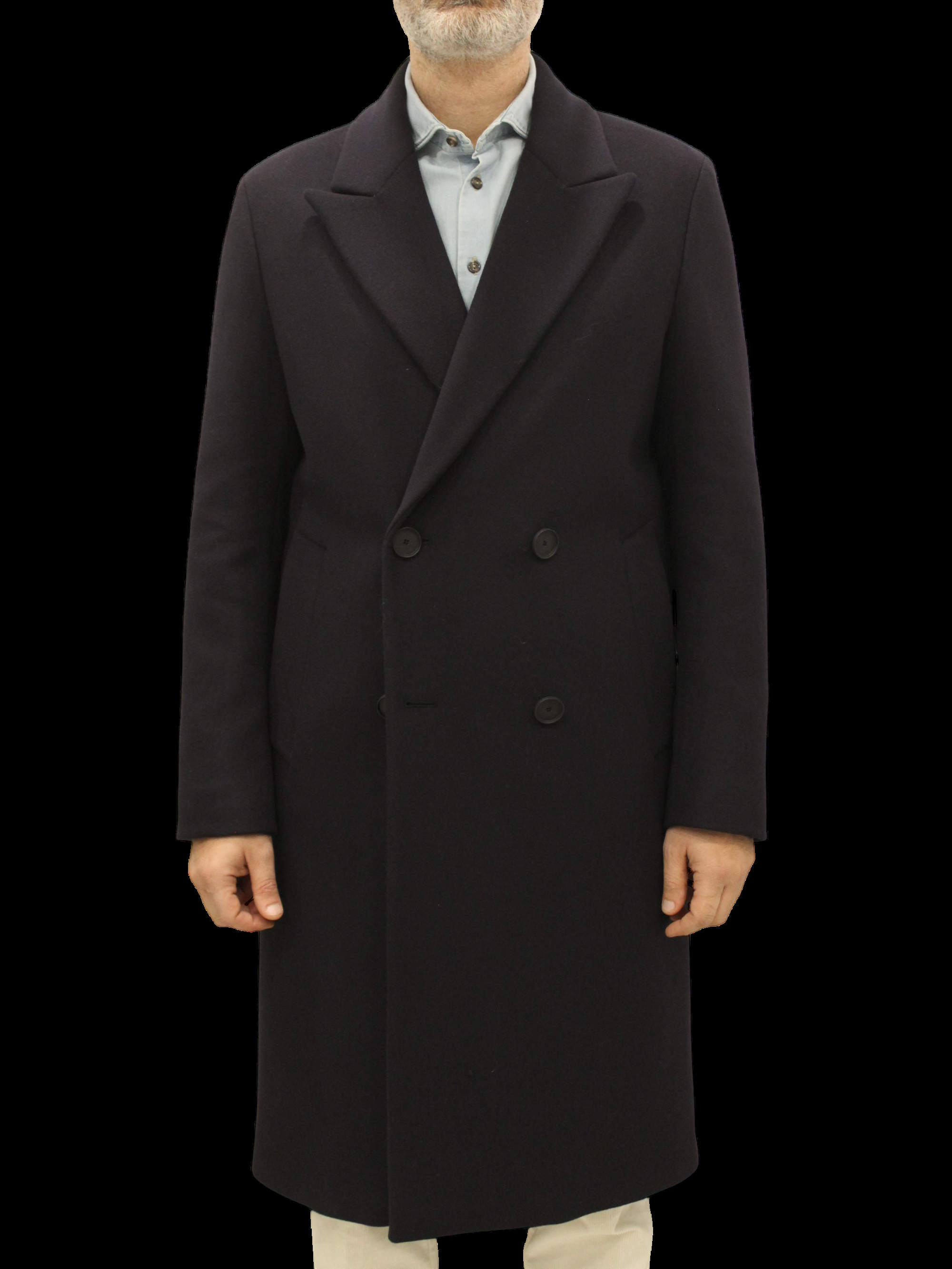cappotto doppiopetto in lana 3932C4001 253697 89 MANUEL RITZ 