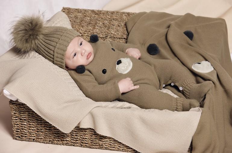 coperta con dettaglio orsetto 25533 TOSTADO JULIANA 