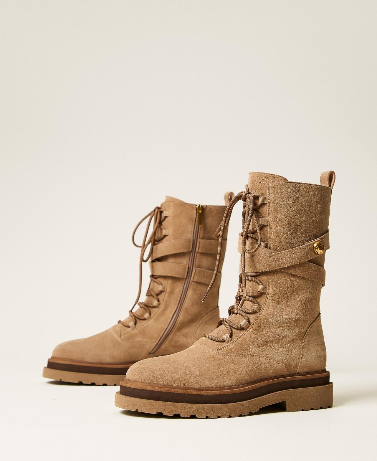 anfibio in pelle scamosciata 252TGT050 12538 TWINSET 
