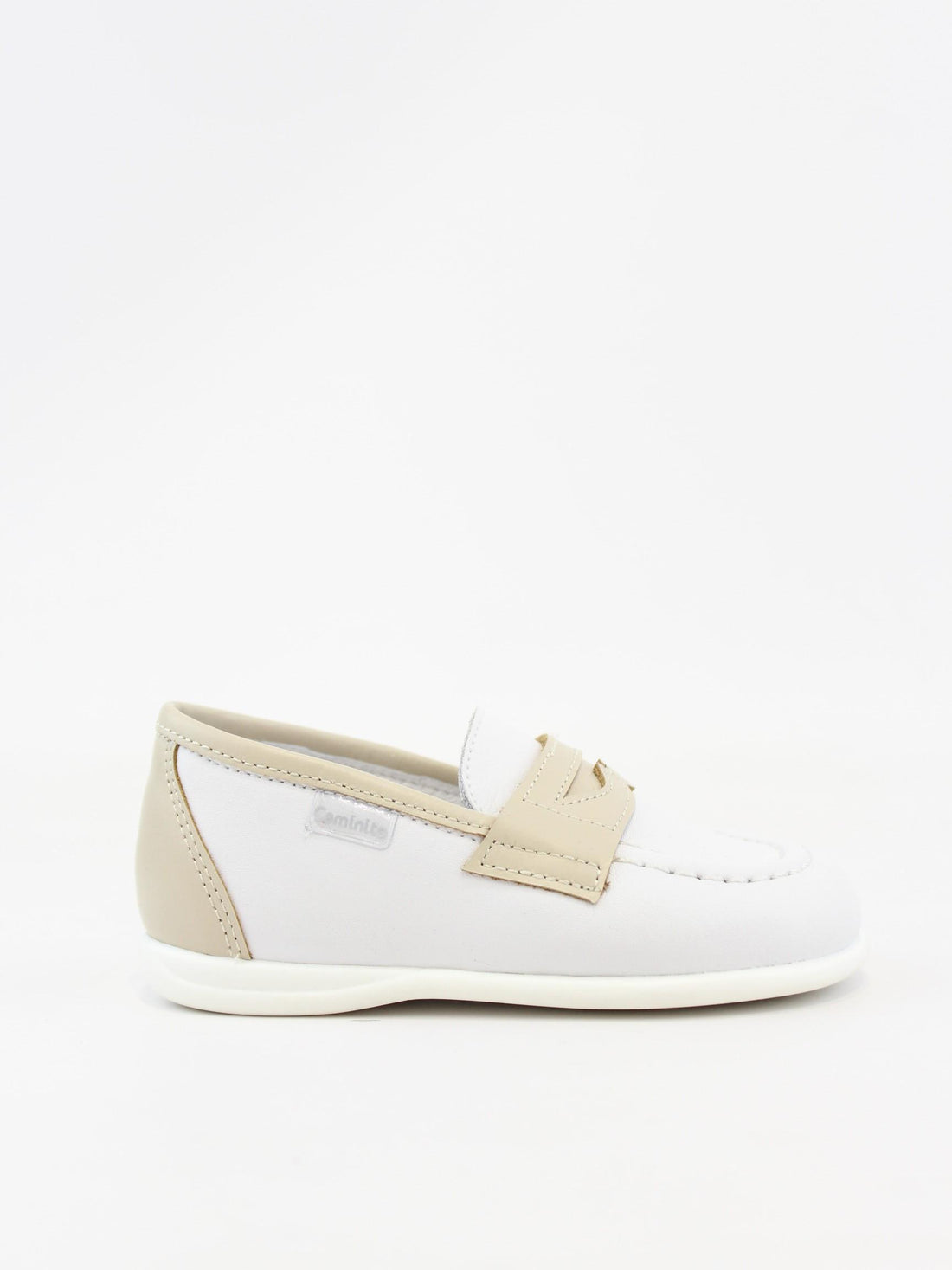 mocassino elegante IT3034 PIEL NAPA MARFIL CAMINITO 