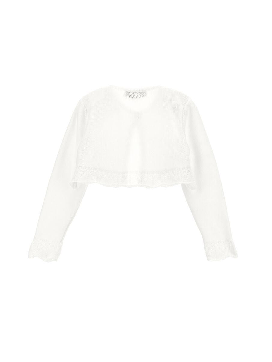 cardigan in cotone monnalisa 73C800 3066 0001 MONNALISA 
