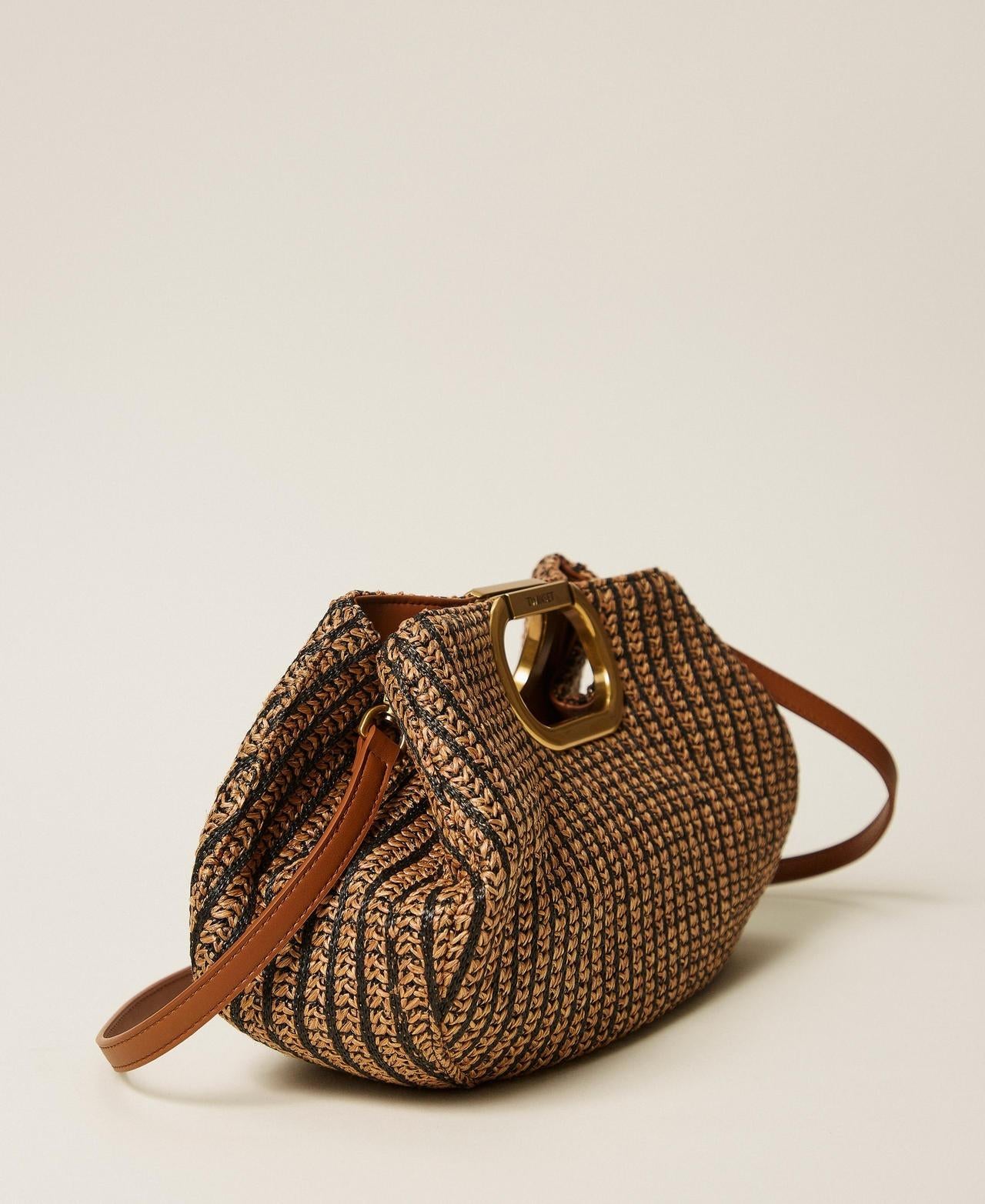maxi pochette in paglia 261TB7500 06228 TWINSET 