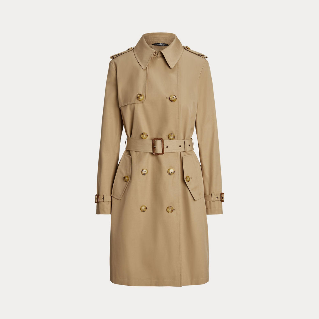 trench doppiopetto in cotone 297-967122 002 LAUREN RALPH LAUREN 