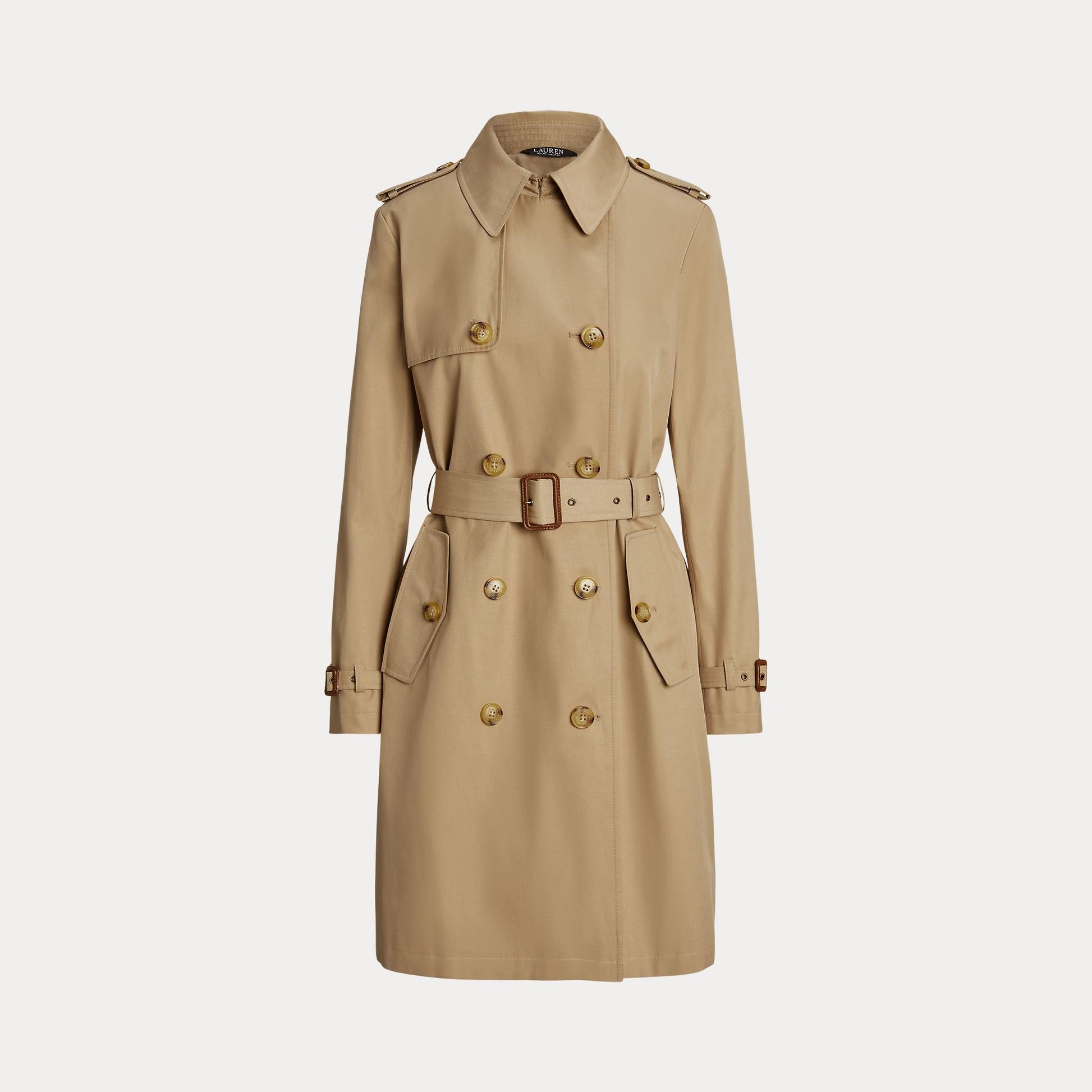 trench doppiopetto in cotone 297-967122 002 LAUREN RALPH LAUREN 