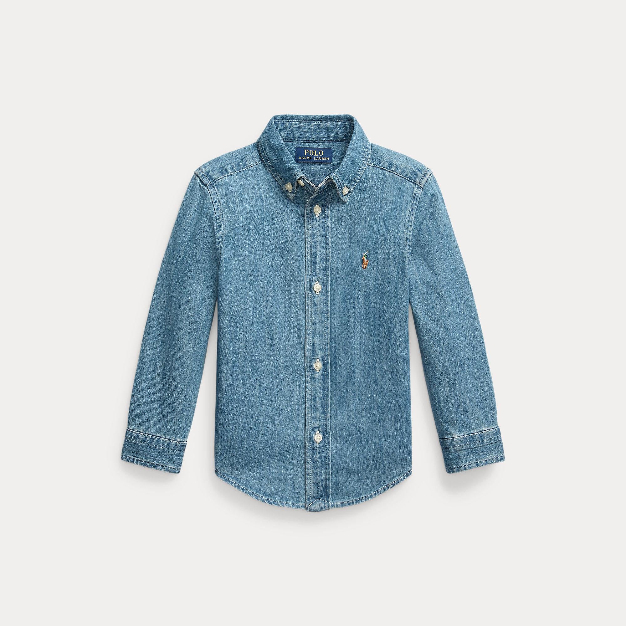 camicia in jeans di cotone 322-713843 001 RALPH LAUREN POLO 