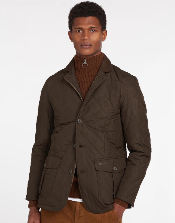giacca trapuntata quilted lutz MQU0508 OLIVE BARBOUR 
