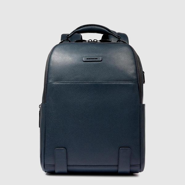 Zaino in pelle linea MOS CA6289MOS BLU PIQUADRO 