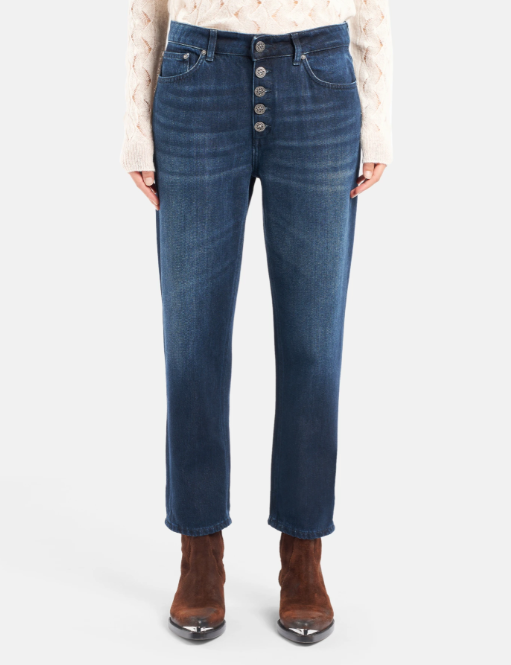 jeans koons loose in denim DP268BDF0310DLI9 800 DONDUP 