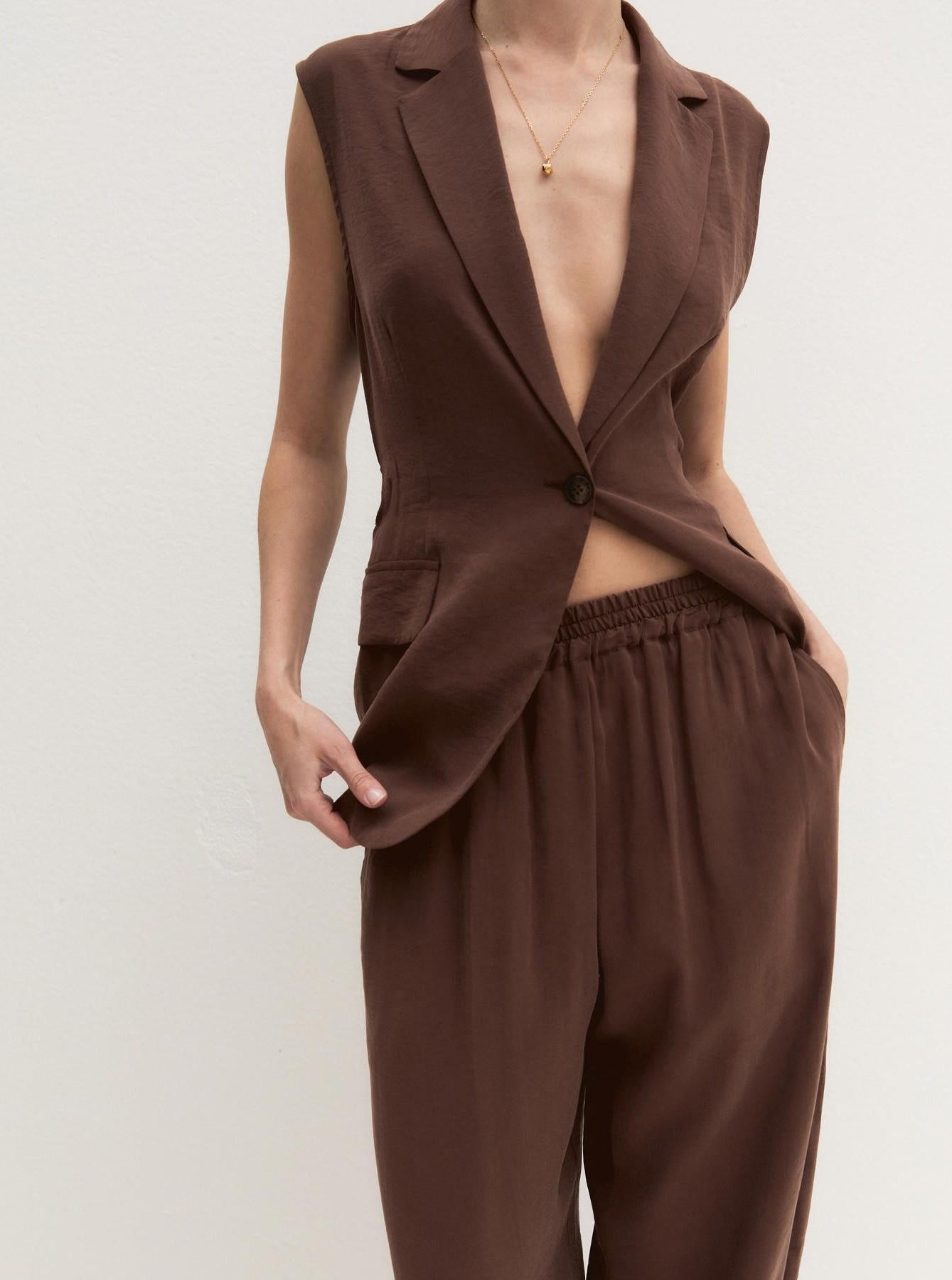 pantalone misto modal EMIORCHE 001 EMME MARELLA 