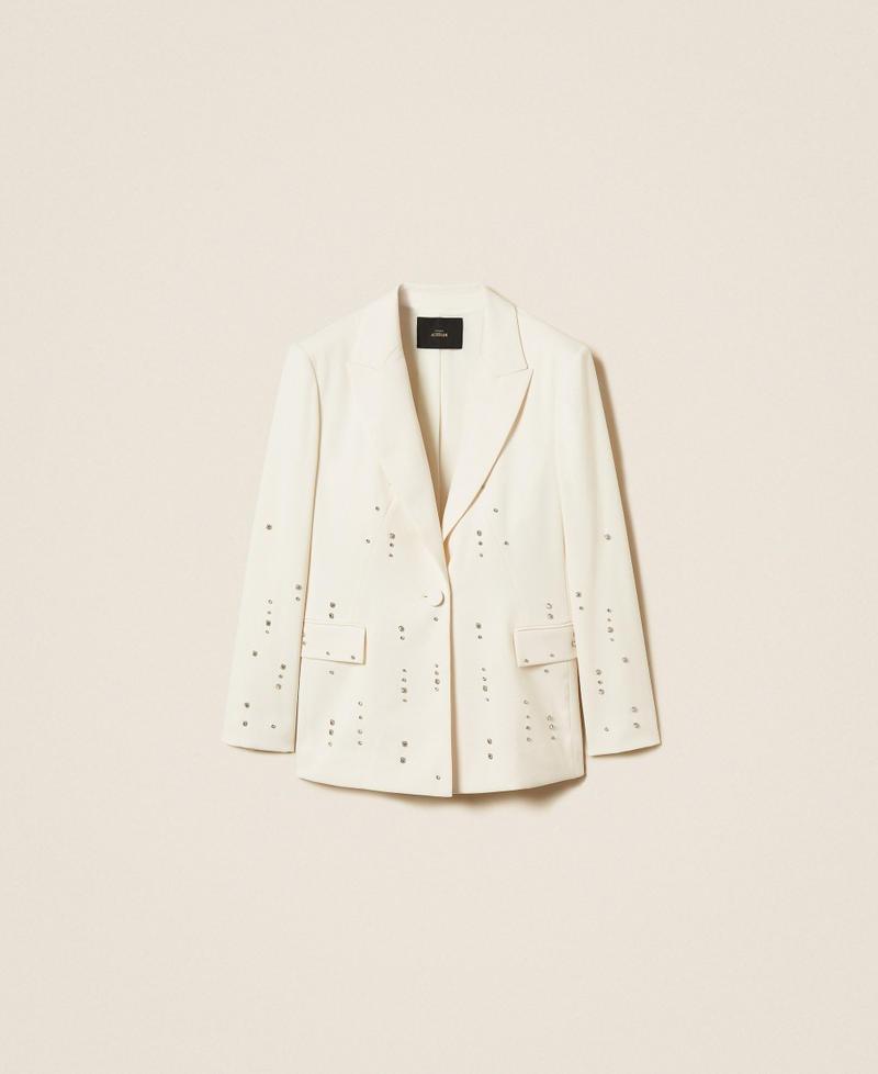 blazer con ricamo a mano 252AT2010 00282 TWINSET ACTITUDE 