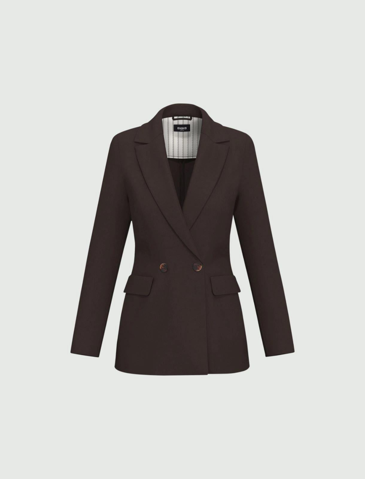 giacca doppiopetto in jersey GEMMA 004 EMME MARELLA 
