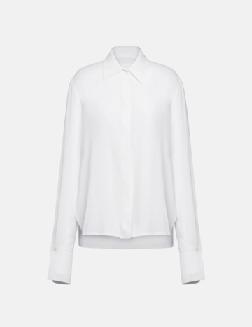 camicia regular in seta DC491SF0170DXXX 000 DONDUP 