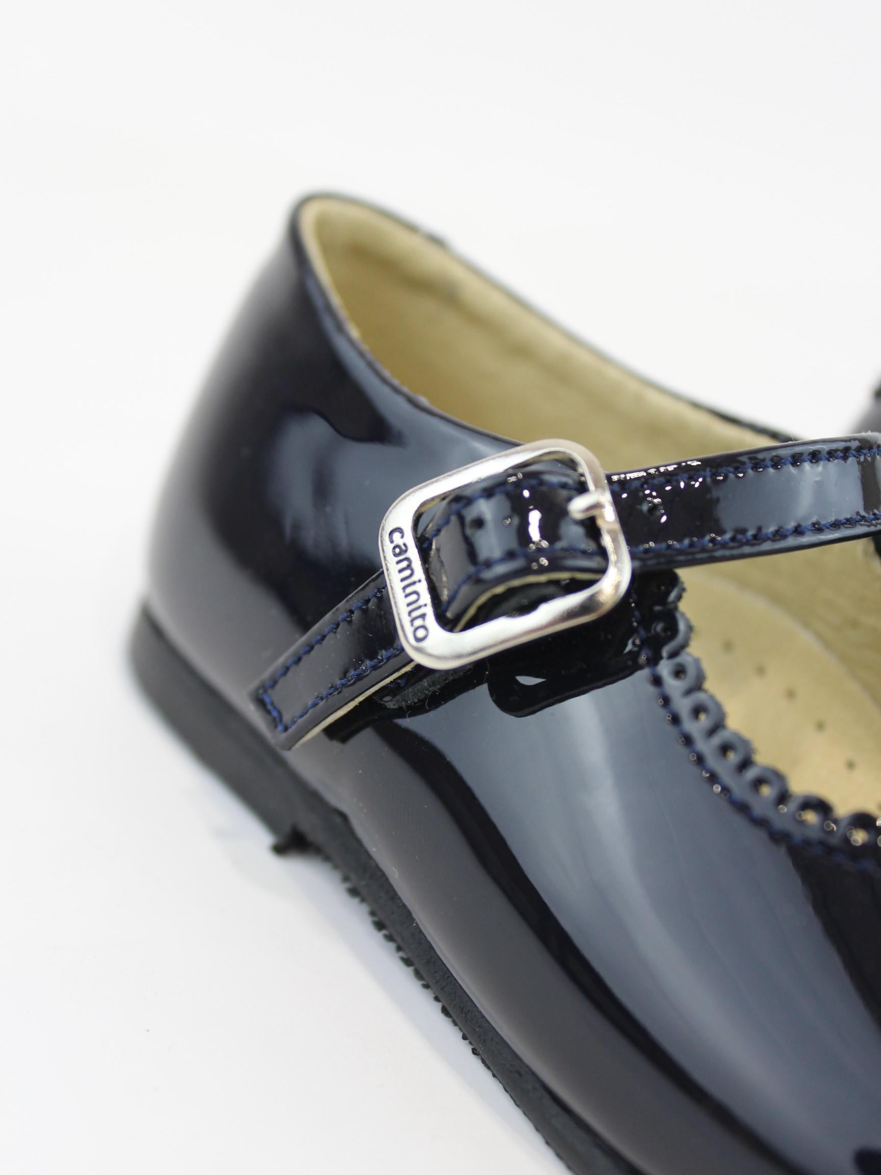 Scarpina lucida 3002-157 CHAROL MARINO CAMINITO 