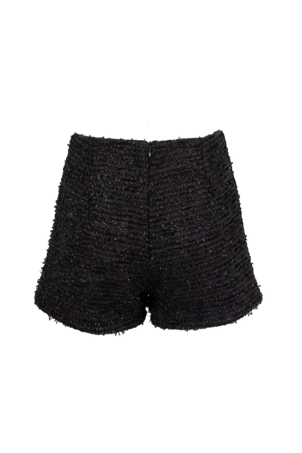 shorts con gioiello ESTE 090W5D6 NERO ODI' ODI' 