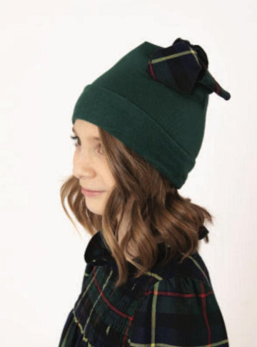 cappello bice con fiocco BICE FIOCCO VERDE PICCOLA LUDO 