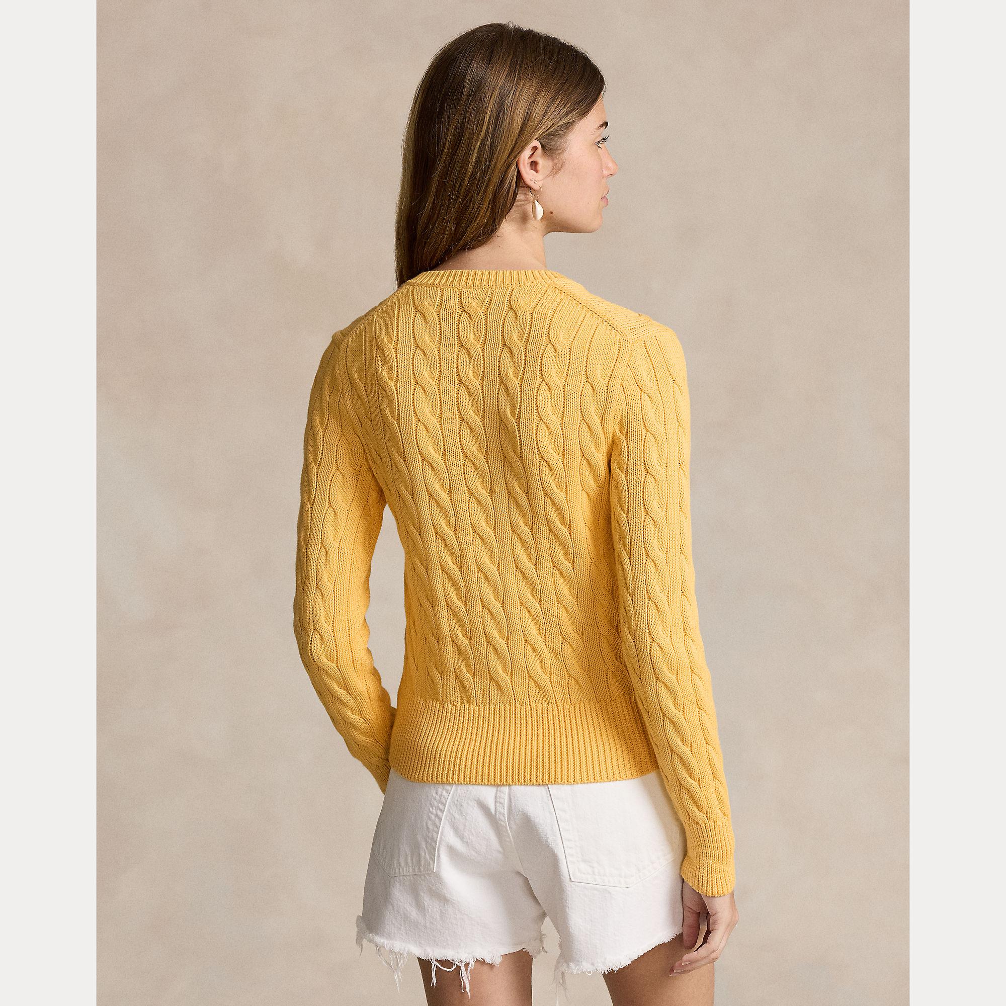 cardigan lavorato a trecce 211-891643 013 RALPH LAUREN POLO 