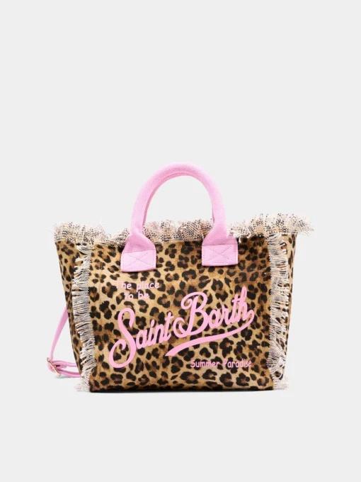 Borsa colette leopard COLETTE SAND 02591 MC2 SAINT BARTH 