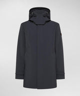 PeUTEREY trench in tessuto tecnico Blu