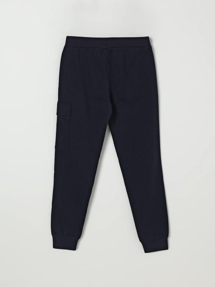 pantalone cargo nero COP002LCA76 60100 CP COMPANY KIDS 