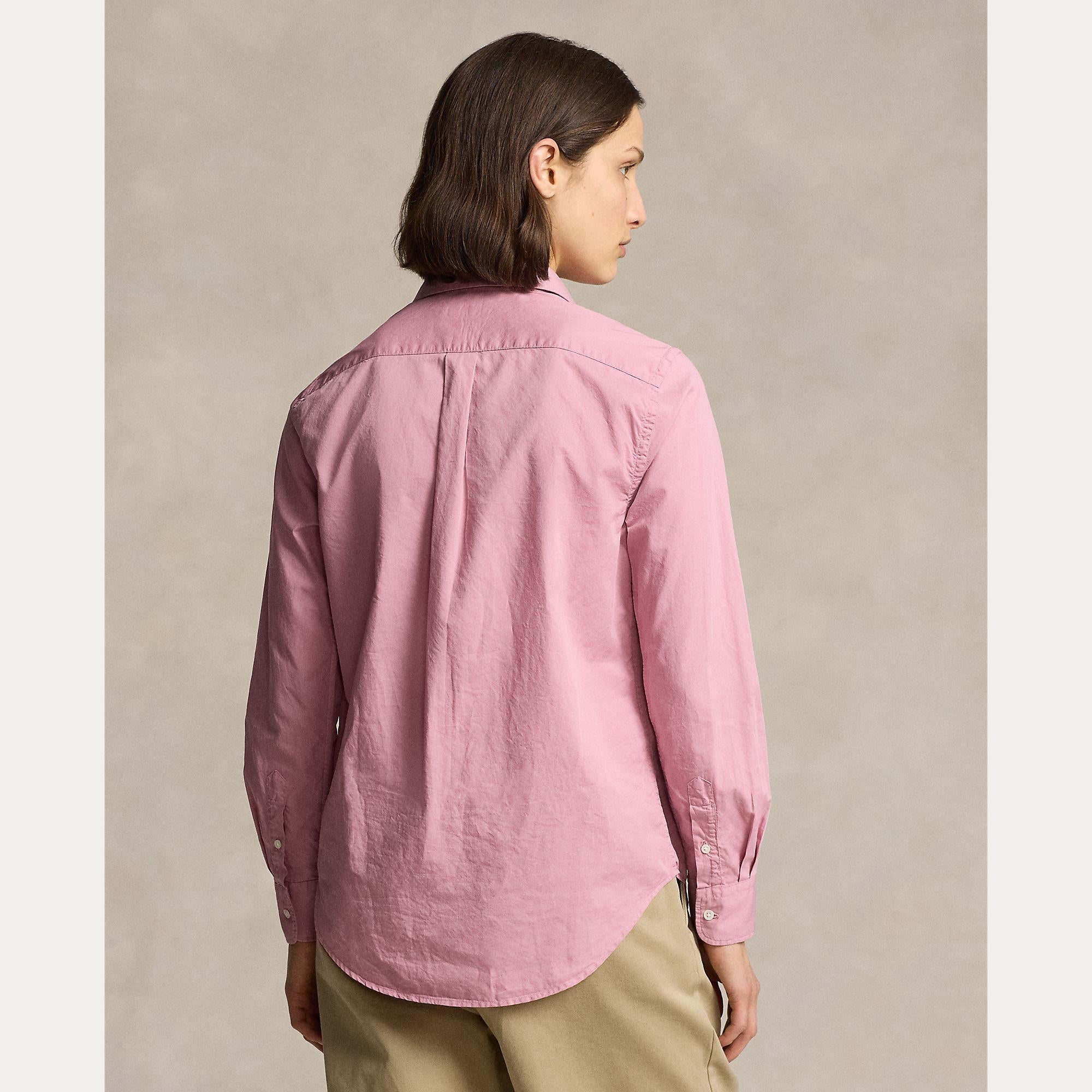 Camicia in twill di cotone con pony 211-932522 008 RALPH LAUREN POLO 