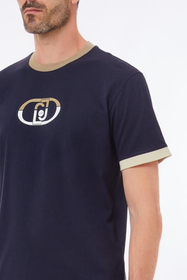 t-shirt con logo QA5275J4819 94013 liU JO 