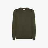 SUN68 maglione girocollo misto lana Verde