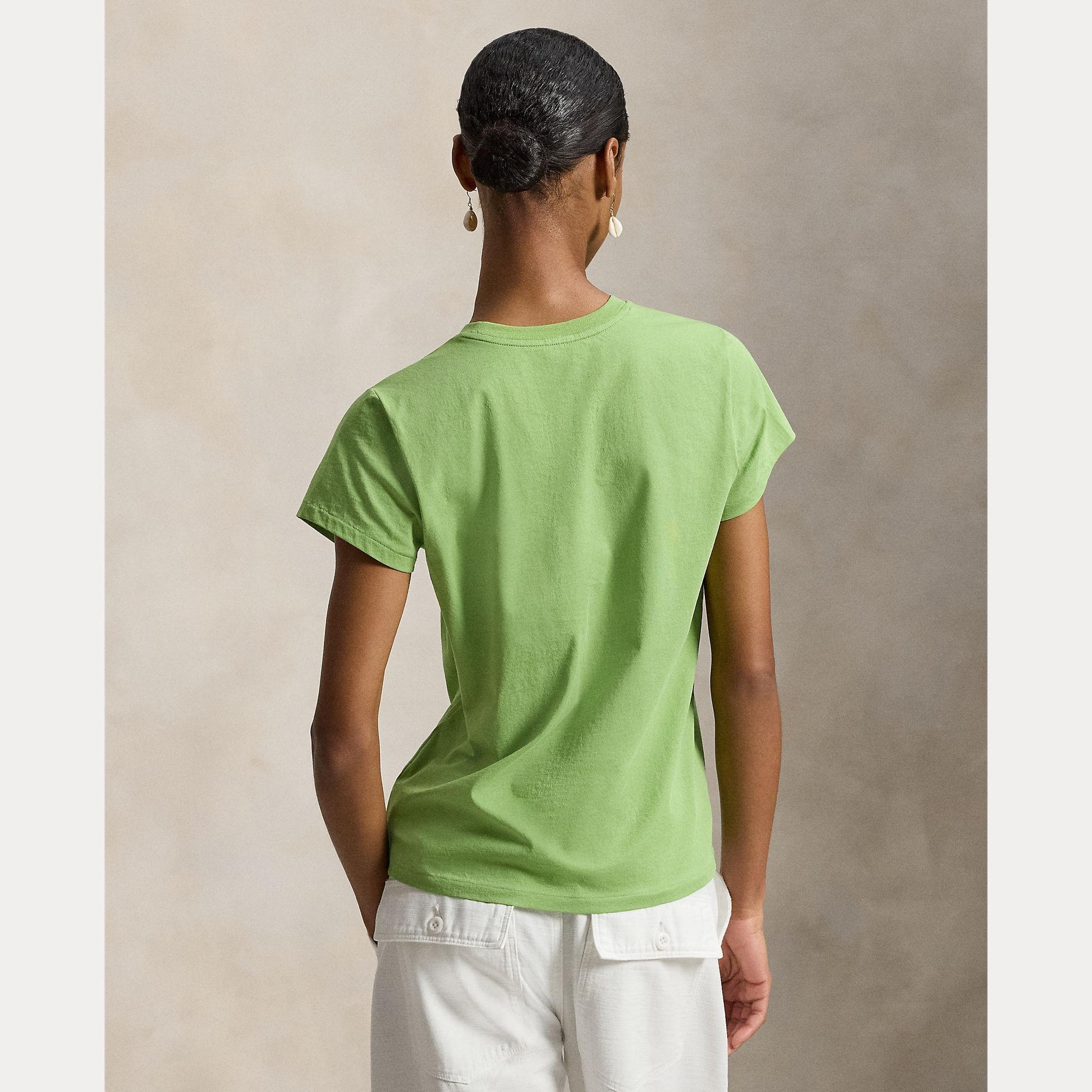 t-shirt con iconico pony 211-B14605 003 RALPH LAUREN POLO 