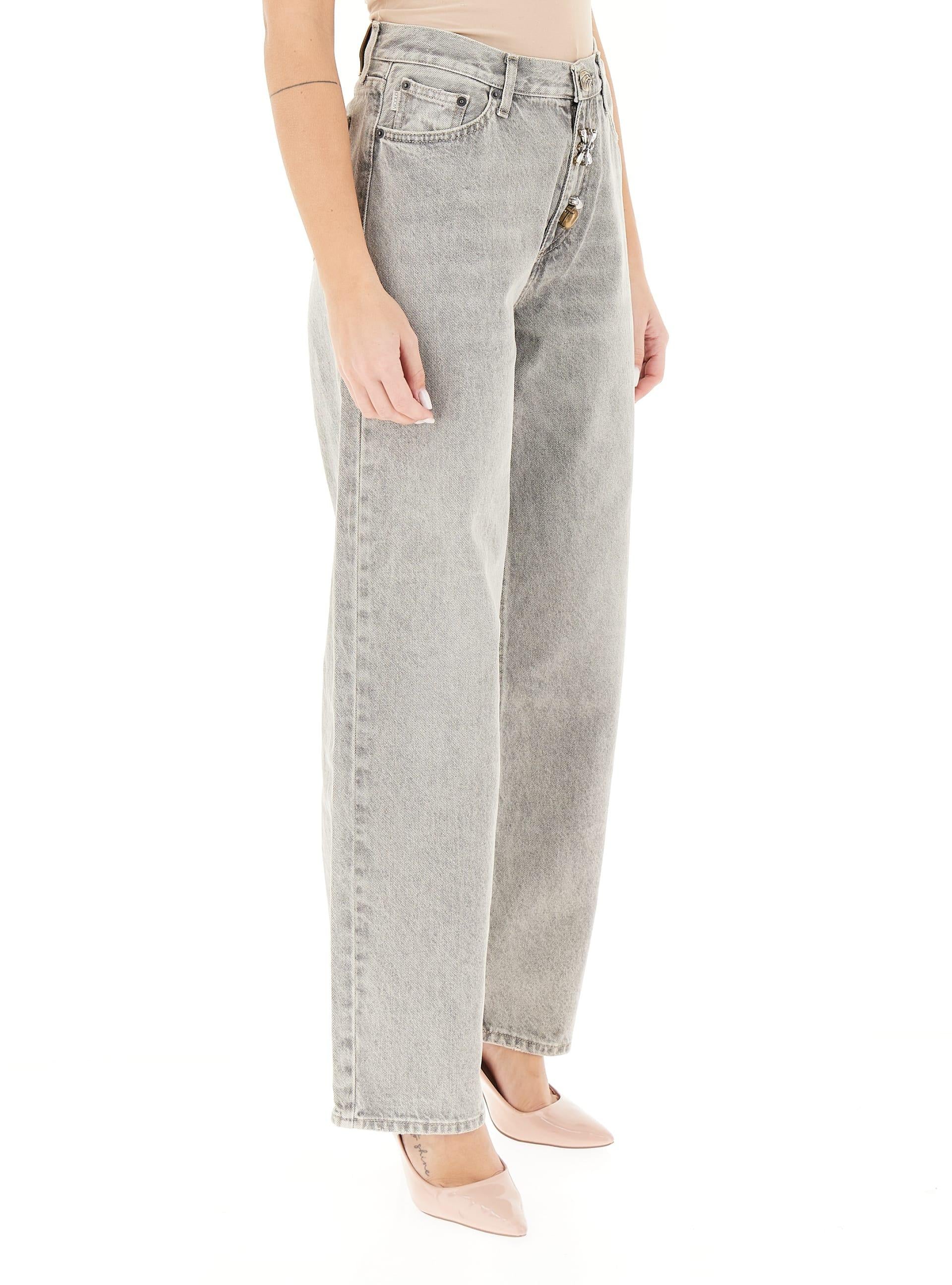jeans con gioiello DF5046 UNI VICOLO 