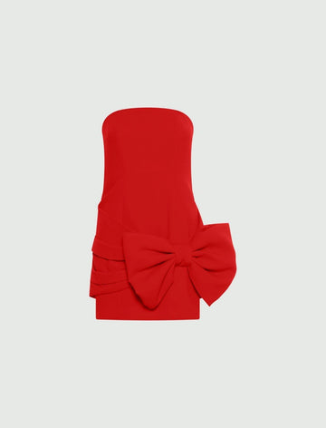 abito bustier con fiocco MLTEDITORE 004 MARella ART. 365 