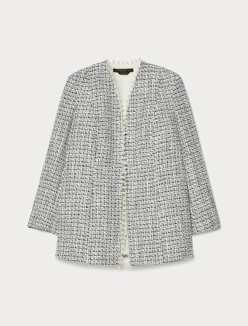 giacca tinto filo con ricami MREGOCCE 001 MARINA RINALDI 